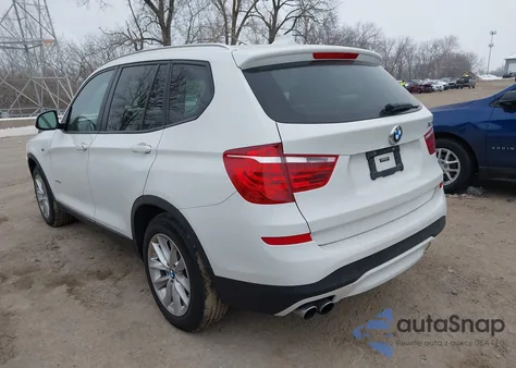 2016 BMW X3 xDrive28I из США, поврежденный, VIN 5UXWX9C5XG0D82082